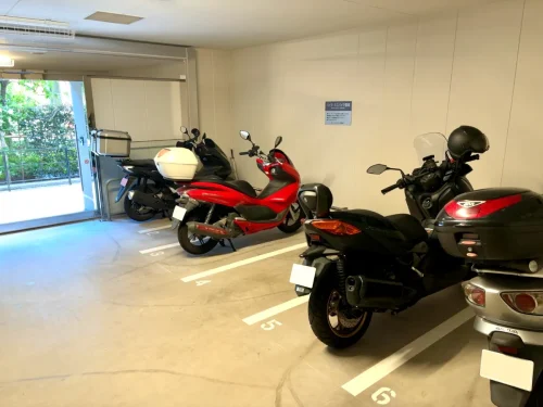 品川イーストシティタワーバイク置き場イメージ