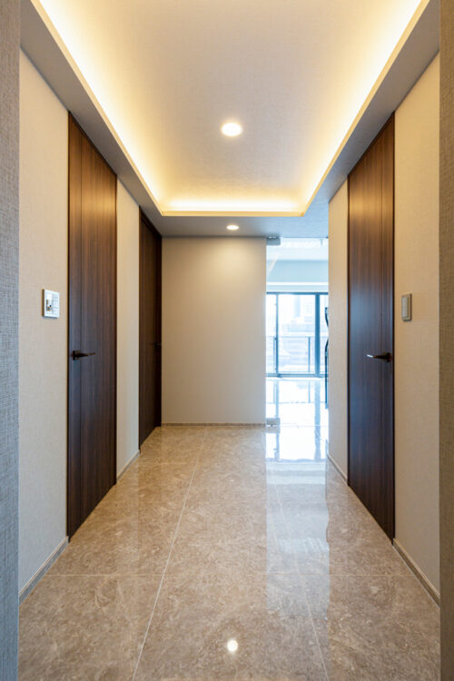 グランリビオ芝大門廊下イメージ