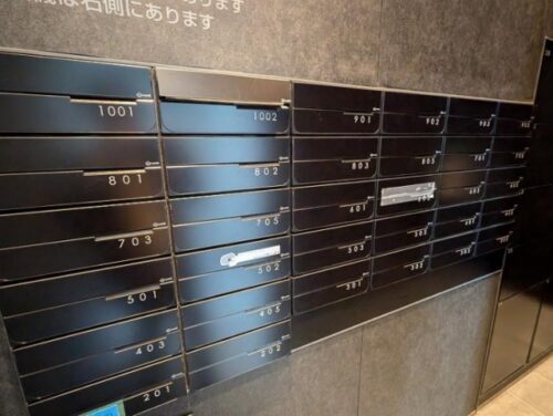 カームテラス神泉メールBOXイメージ