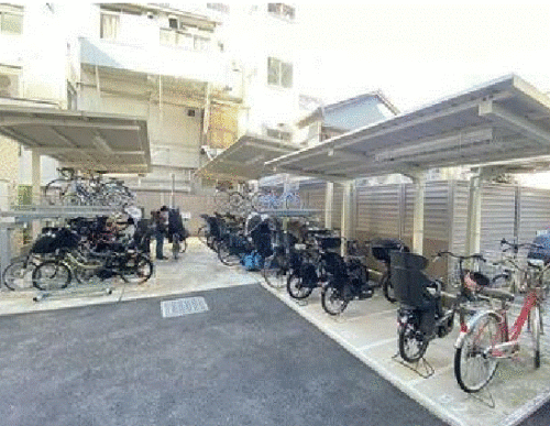 クレヴィア文京関口駐輪場イメージ