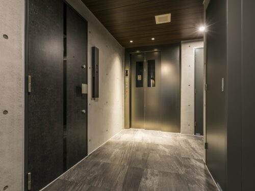 元麻布レジデンスエレベーターホール (内装)イメージ 元麻布レジデンスエレベーターホール (内装)イメージ