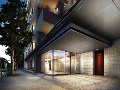 ジオ御苑内藤町エントランス (外観)イメージ ジオ御苑内藤町エントランス (外観)イメージ