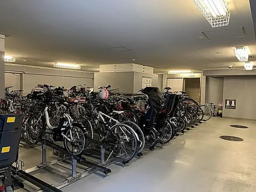 プラウドタワー高輪台駐輪場イメージ