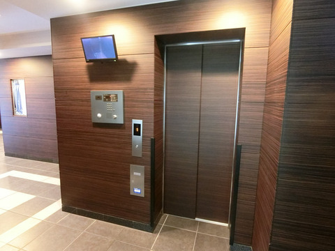 シティハウス月島駅前ベイブリーズコートエレベーターホール (内装)イメージ シティハウス月島駅前ベイブリーズコートエレベーターホール (内装)イメージ