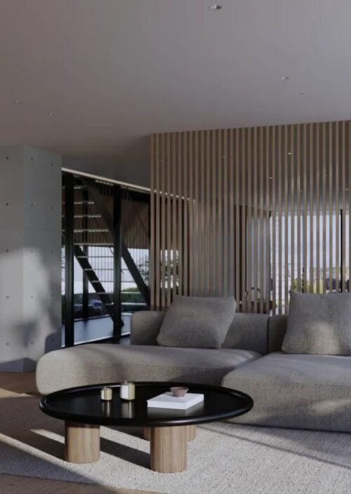 THE GRANDUO SAKURASHINMACHI (居間)イメージ