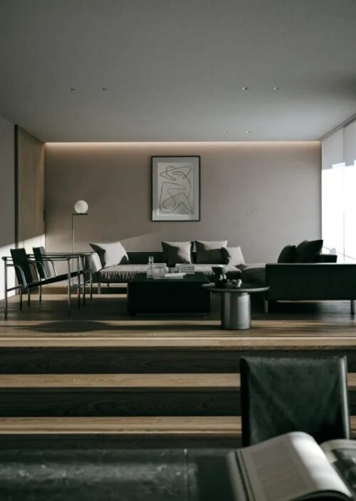 THE GRANDUO SAKURASHINMACHI (居間)イメージ