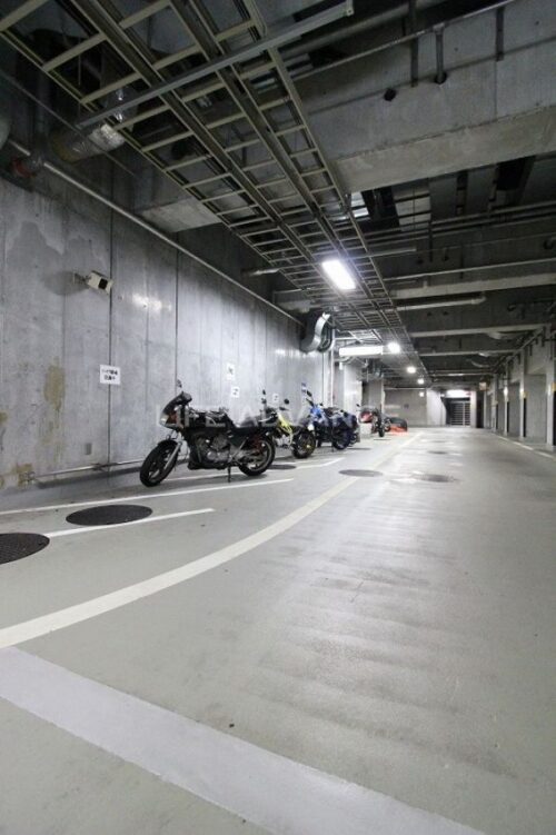 中目黒アトラスタワーバイク置き場イメージ