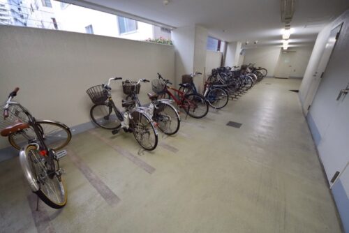 パークリュクス本郷駐輪場イメージ