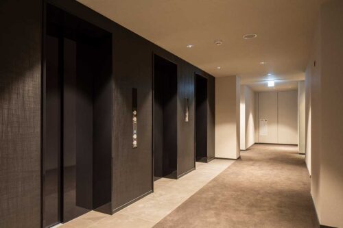 ザ・パークハウス三田ガーデン レジデンス＆タワーエレベーターホール (内装)イメージ