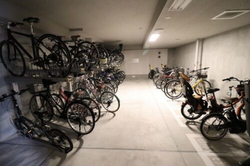 シティハウス中目黒テラス駐輪場イメージ