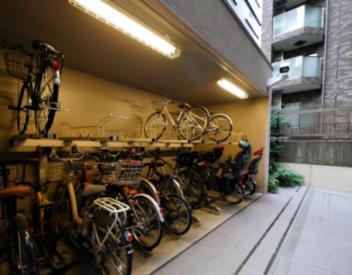 パークハウス一番町駐輪場イメージ