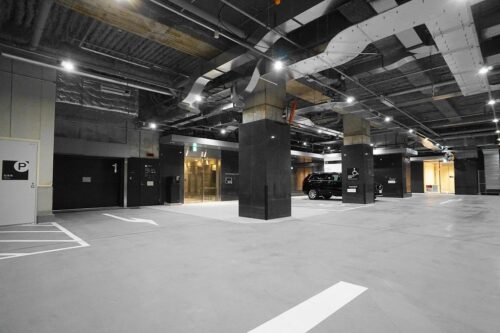 コモレ四谷 ザ・レジデンス四谷ガーデン駐車場イメージ