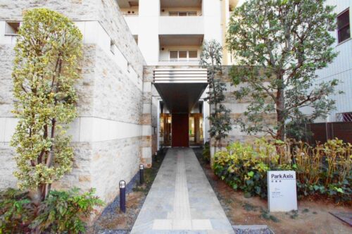 パークアクシス白金台エントランス (外観)イメージ パークアクシス白金台エントランス (外観)イメージ