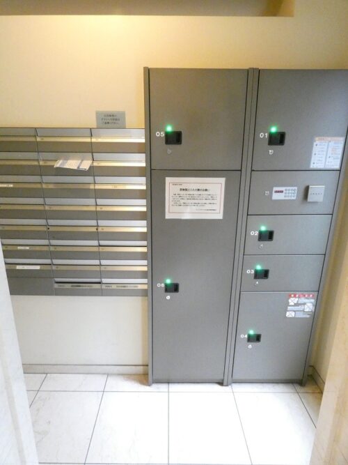 パークアクシス白金台南メールBOX，宅配BOX (内装)イメージ