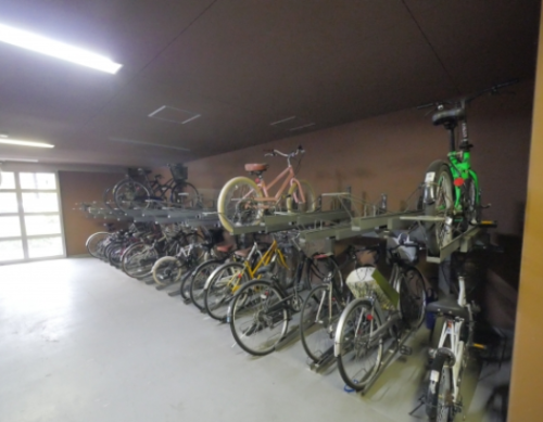 パークアクシス銀座イースト駐輪場イメージ