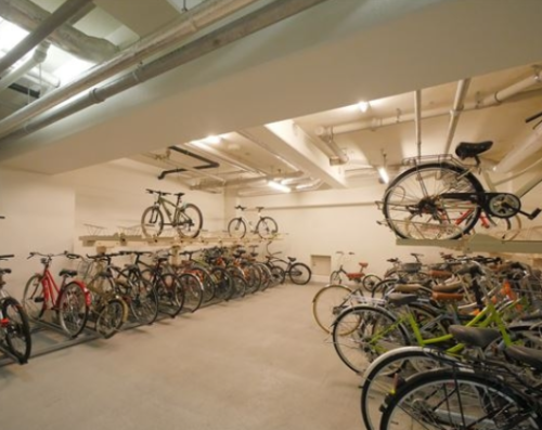 パークアクシス八丁堀駐輪場イメージ