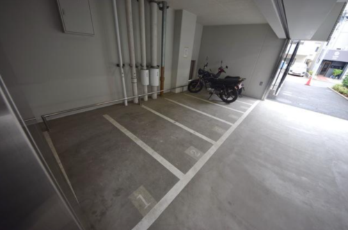 パークアクシス錦糸町・親水公園バイク置き場イメージ