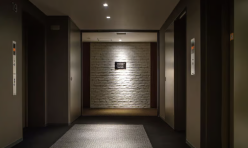 パークアクシス豊洲キャナルエレベーターホール (内装)イメージ