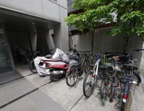 パークアクシス渋谷駐輪場イメージ