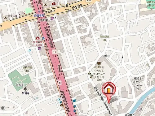 レジディア板橋本町プレイス (地図)イメージ レジディア板橋本町プレイス (地図)イメージ