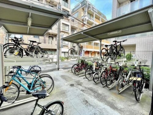 レジディア恵比寿南駐輪場イメージ