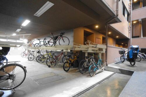 レジディア島津山駐輪場イメージ