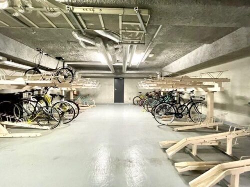 レジディア市谷薬王寺駐輪場イメージ