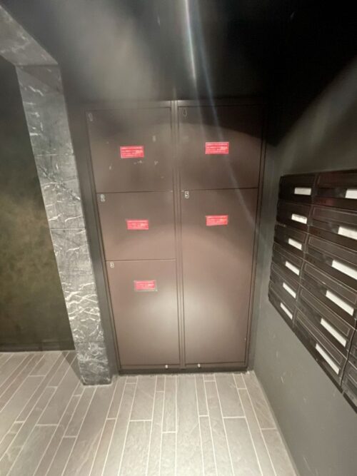 レジディア日本橋馬喰町ⅢメールBOX，宅配BOX (内装)イメージ