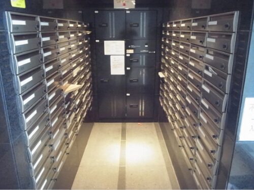 レジディア日本橋人形町ⅡメールBOX，宅配BOX (内装)イメージ