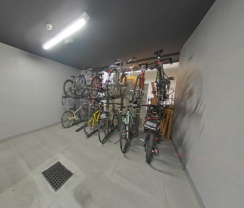 レジディア三越前駐輪場イメージ