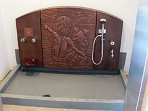 レジディア東日本橋ペット足洗い場イメージ