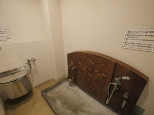 レジディア東日本橋ペット足洗い場イメージ