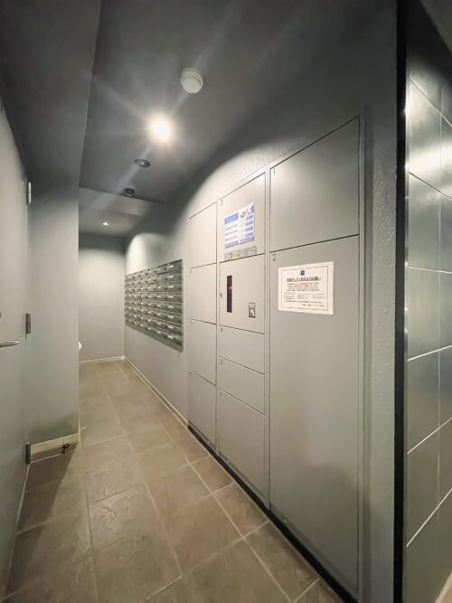 レジディア築地メールBOX，宅配BOX (内装)イメージ