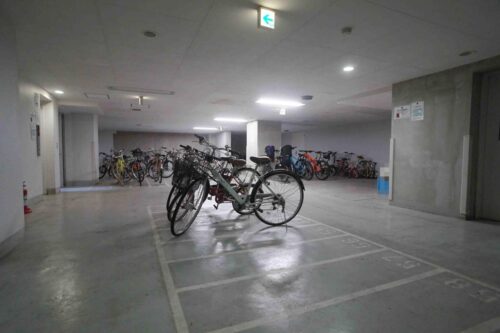 レジディア勝どき駐輪場イメージ