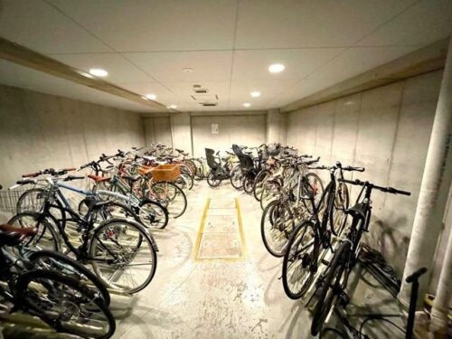 レジディア三軒茶屋Ⅱ駐輪場イメージ