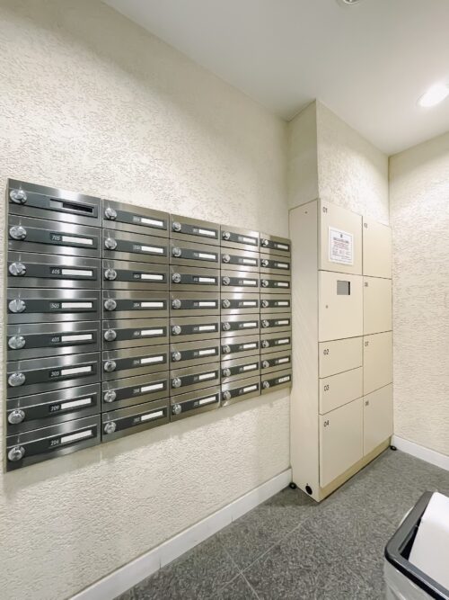 レジディア桜上水メールBOX，宅配BOX (内装)イメージ