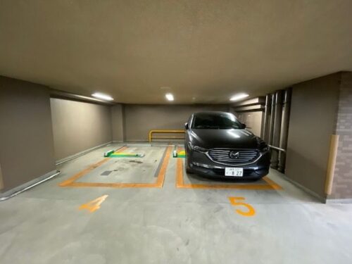レジディア木場敷地内駐車場イメージ