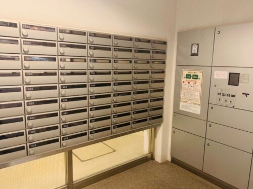 パークアクシス浜松町メールBOX，宅配BOX (内装)イメージ