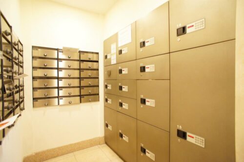 パークアクシス麻布仙台坂メールBOX，宅配BOX (内装)イメージ