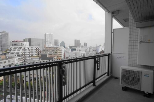 BPRレジデンス三田伊皿子坂（旧：コンフォリア三田伊皿子坂）バルコニーイメージ