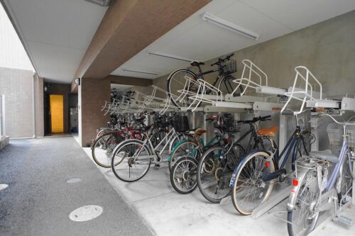 コンフォリア芝公園駐輪場イメージ